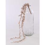Artificial hanging plant Senecio SKERPA, spike, champagne, 30"/75cm