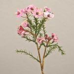 Artificial wax flower AISHA, light pink, 10"/25cm