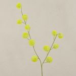 Artificial balloon plant branch ELAENA, fruits, green, 3ft/100cm
