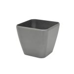 Cache-pot RANCA, crossdoor, anthracite, 14"x14"x13"/36.5x36.5x32.5cm