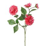 Dekozweig Dahlie künstlich QUINKA, pink, 70cm