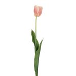 Artificial Tulip SIDRA, pink, 26"/65cm