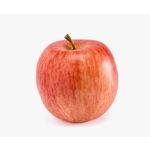 Artificial apple AMENDO, red-orange, 3.1"/8cm