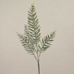 Artificial twig cypress ZOLTAN, green, 30"/75cm