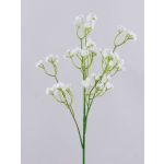 Artificial baby's breath CECILIA, white, 26"/65cm, Ø0.4"/1cm