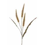 Artificial fountain grass HIWA, panicles, green, 3ft/95cm