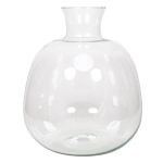 Table vase ASUMINI made of glass, clear, 11"/28,5cm, Ø10"/24,5cm