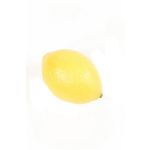Artificial lemon BAIBA, yellow, 3"/7,5cm