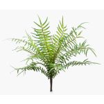 Artificial deer fern CASCOT on spike, green, 10"/25cm