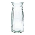 Tischvase RUBIE aus Glas, klar, 24cm, Ø11cm