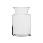 Glass candle holder HANNA AIR, clear, 7.7"/19.5cm, Ø5.5"/14cm