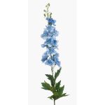 Artificial Delphinium ROSELINE, light blue, 90cm, Ø10cm