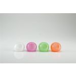Candle jar ROLDAN, ball, peach, 8cm, Ø9cm