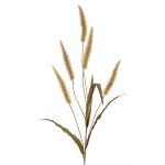 Artificial fountain grass HIWA, panicles, green, 4ft/135cm