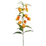 Artificial lantern lily NIZAR, orange, 3ft/100 cm