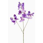 Artificial sweet pea KANZI, purple, 30"/75cm, Ø1.6"-2.8"/4-7cm