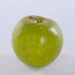 Artificial apple MONANS, light green, 3.1"/8cm