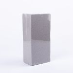 ®mosy Floral foam brick BEBO for artificial flowers, in foil, grey, 9"x4.3"x3"/23x11x7.5cm