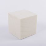 ®mosy Floral foam cube GABRIO for artificial flowers, cream, 4.7"x4.7"x4.7"/12x12x12cm