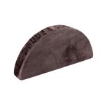 Wooden stand MIKKEL for dried flowers, 40 holes, black, 10"x1.6"x4.3"/25x4x11cm