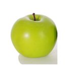 Artificial apple ADALBERO, green, 3.1"/8cm, Ø3.1"/8cm