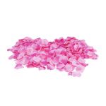 Fake rose petals MEGGIE, 500 pieces, pink, 1.6"x1.6"/4x4cm