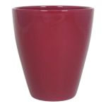 Vase TEHERAN PALAST made of ceramic, wine red, 6.7"/17cm, Ø5.3"/13,5cm