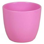 Ceramic pot for plants small TEHERAN BASAR, bubblegum pink, 2.4"/6cm, Ø3"/7,5cm