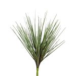 Artificial grass sedge FINJAS on spike, hardly inflammable, green, 10"/25cm