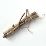 Bunch of birch twigs TORSTEN, 3 pieces, natural, 12"/30cm