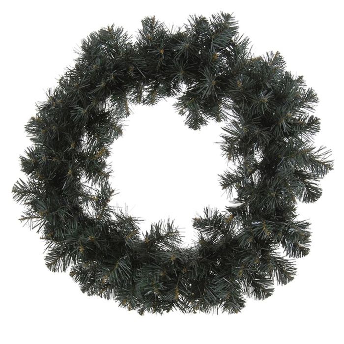 Artificial wreath blue spruce VOLETH, blue, Ø20"/50cm