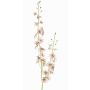 Artificial oncidium orchid branch TALIAH, white-pink, 33"/85cm, Ø1.2"-1.6"/3-4cm