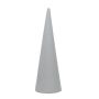 OASIS® Floral foam Cone for artificial flowers, grey, 9"/24cm, Ø3.1"/8cm