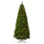 Artificial fir tree PLANO SPEED, LEDs, 7ft/210cm, Ø3ft/100cm