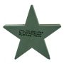 OASIS® Wet floral foam Star, Bioline wooden base, green, 10"x10"x1.8"/25x25x4,5cm
