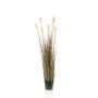 Artificial feather grass WELLORI with panicles, green, 4ft/120cm