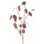 Decorative Lunaria branch LOUDIAS, mauve, 35"/90cm