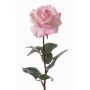 Fake rose AMELIE, pink, 28"/70cm, Ø3.1"/8cm