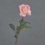 Fake rose AMELIE, pink, 28"/70cm, Ø3.1"/8cm