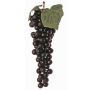 Artificial grapes CANDELA, blue, 12"/30cm, Ø3.9"/10cm