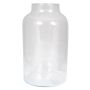 Glass table vase SIARA, clear, 12"/30cm, Ø6.6"/16,8cm