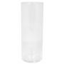 SANYA OCEAN table lamp, glass, cylindrical, clear, 40cm, Ø15cm