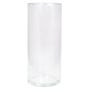 Cylindrical flower vase SANYA OCEAN, glass, clear, 12"/30cm, Ø4.9"/12,5cm