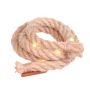 Decorative grass rope ARNAR with fairy lights, beige, Ø1,5cm