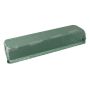 OASIS® Wet floral foam Raquette, plastic base, covered with micro-perforated film, green, 17"x4.5"x3.1"/44x11,5x8cm