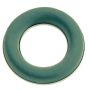 OASIS® Ideal Wet floral foam Ring in paper compound tray, green, 1"/2,5cm, Ø7"/17cm