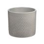 Ceramic plant pot CINZIA, dot pattern, jade green, 4.8"/12,3cm, Ø5.3"/13,5cm