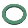 OASIS® Wet floral foam Wreath in Naylor Base paper compound tray, non-slip nubs, green, 2"/5cm, Ø12"/30cm