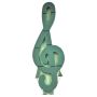 OASIS® Wet floral foam Clef, Bioline wooden base, wooden stand, green, 3ftx16"x2.6"/103x40x6,5cm