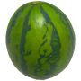 Decorative fruit Watermelon BERCA, green, Ø6"/15cm